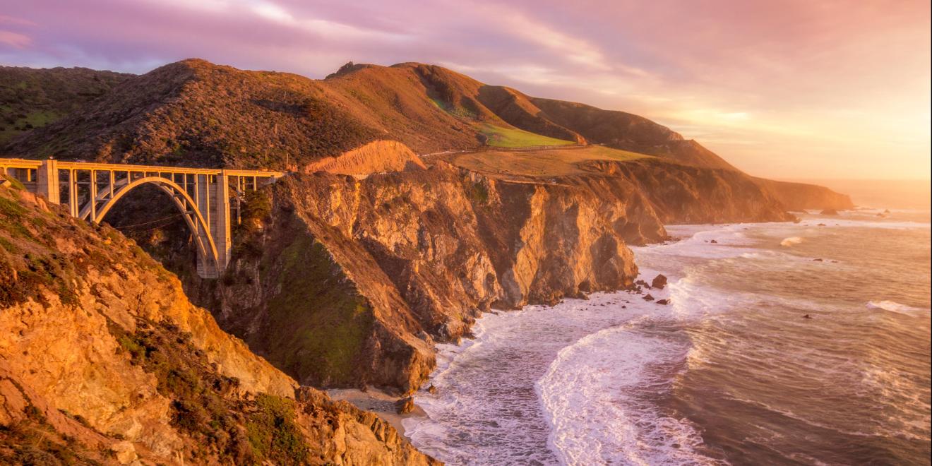 Scenic Route From San Francisco To Los Angeles