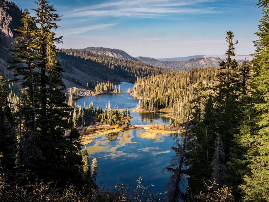 Mammoth Lakes California, Eastern Sierra Nevada mountains