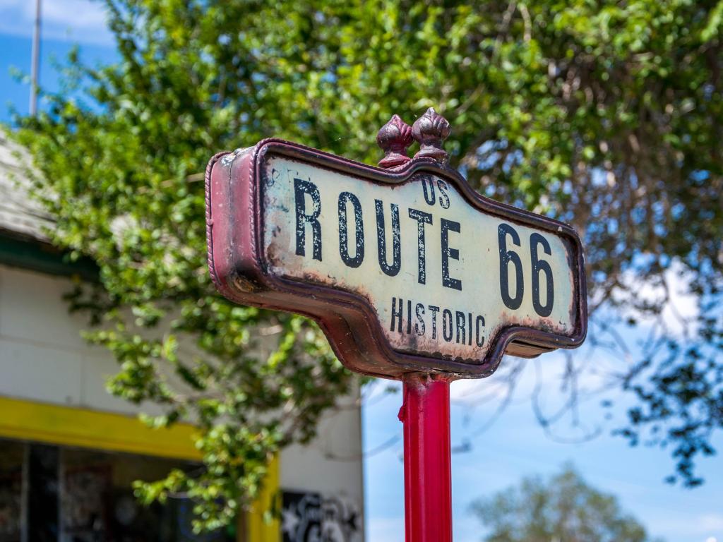 Route 66 sign, Amarillo, Texas