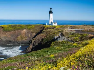 Yaquina Head Lighthouse, Oregon, USA
