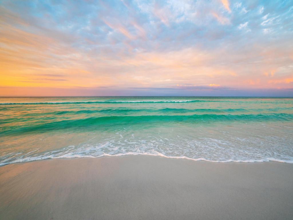 Destin Florida during morning sunrise