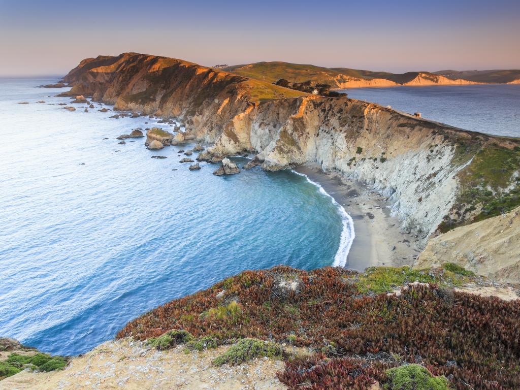 Coastline along the Point Reyes National Seashore, California