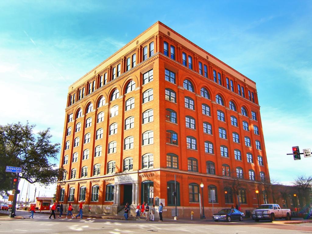 The Sixth Floor Museum in Downtown Dallas dedicated to the JF Kennedy assassination