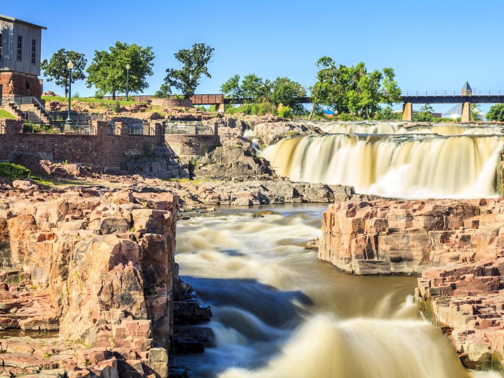 Beauty of nature in Sioux Falls, South Dakota, USA