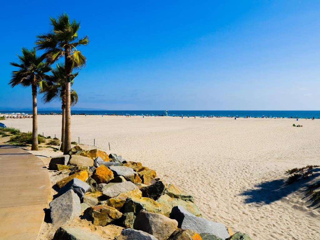 Beautiful beach in San Diego