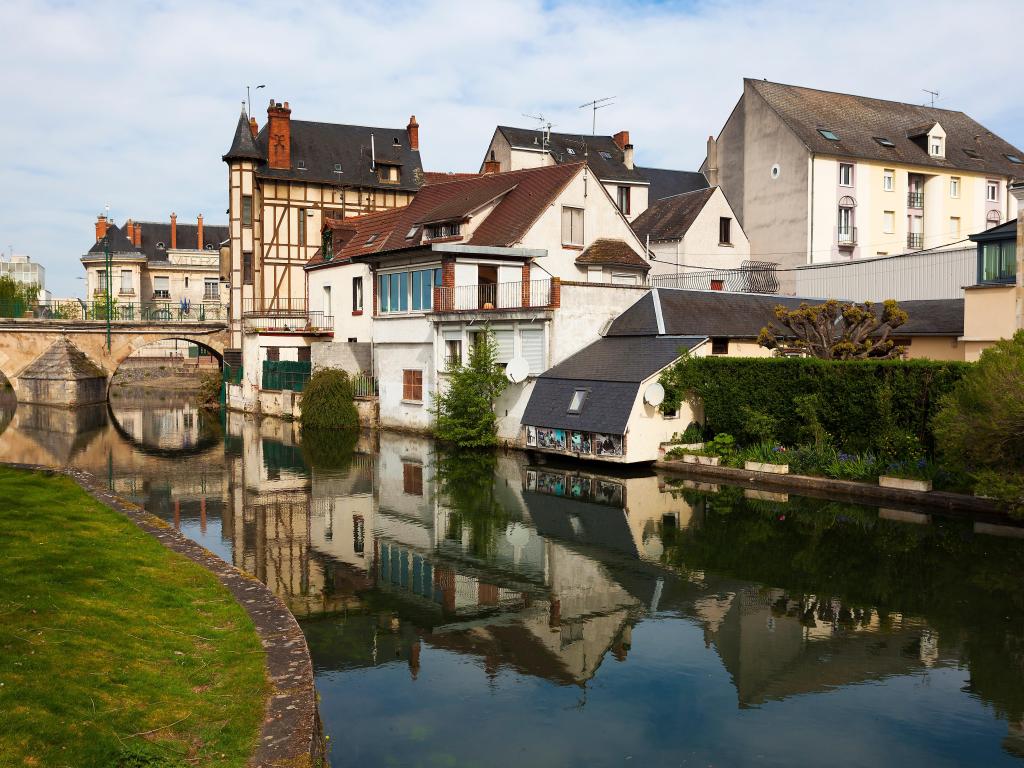 View of Vierzon, Cher, Centre-Val de Loire, France