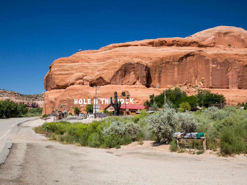 Hole N The Rock near Moab, Utah