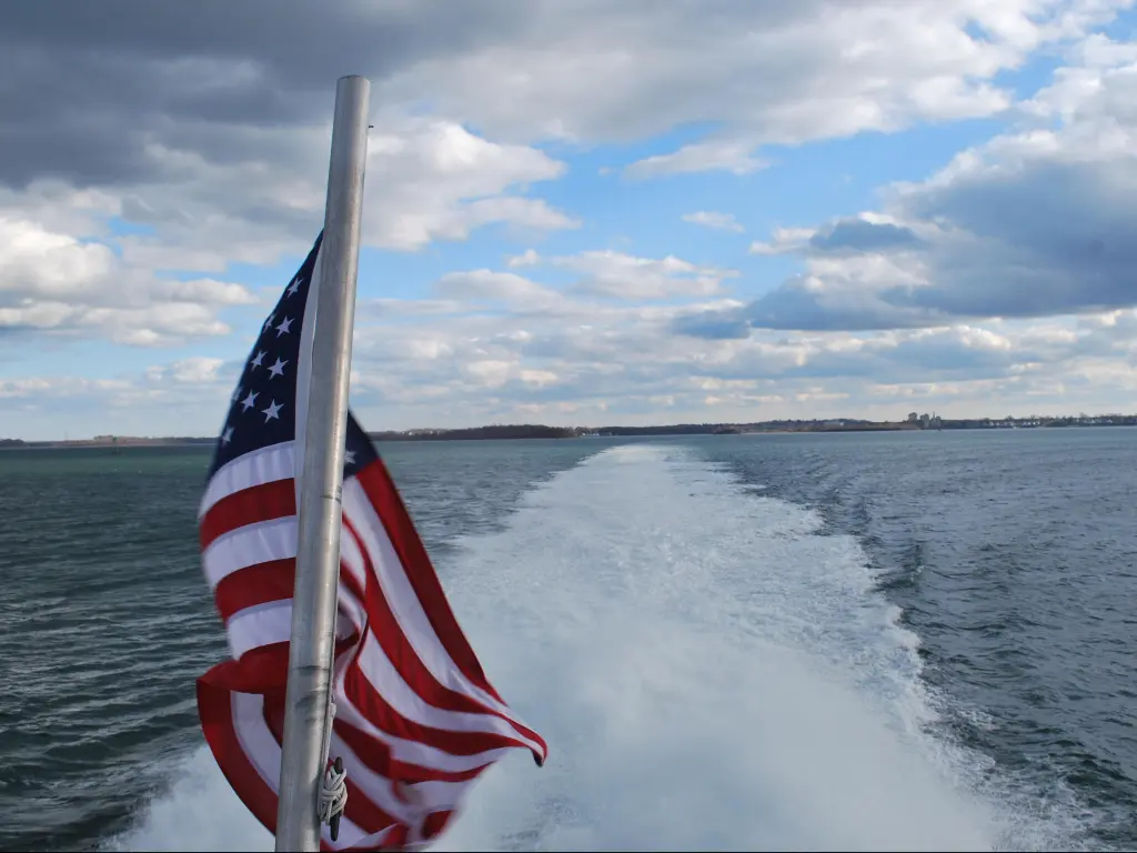 Ferry from Boston, Massachusetts, USA