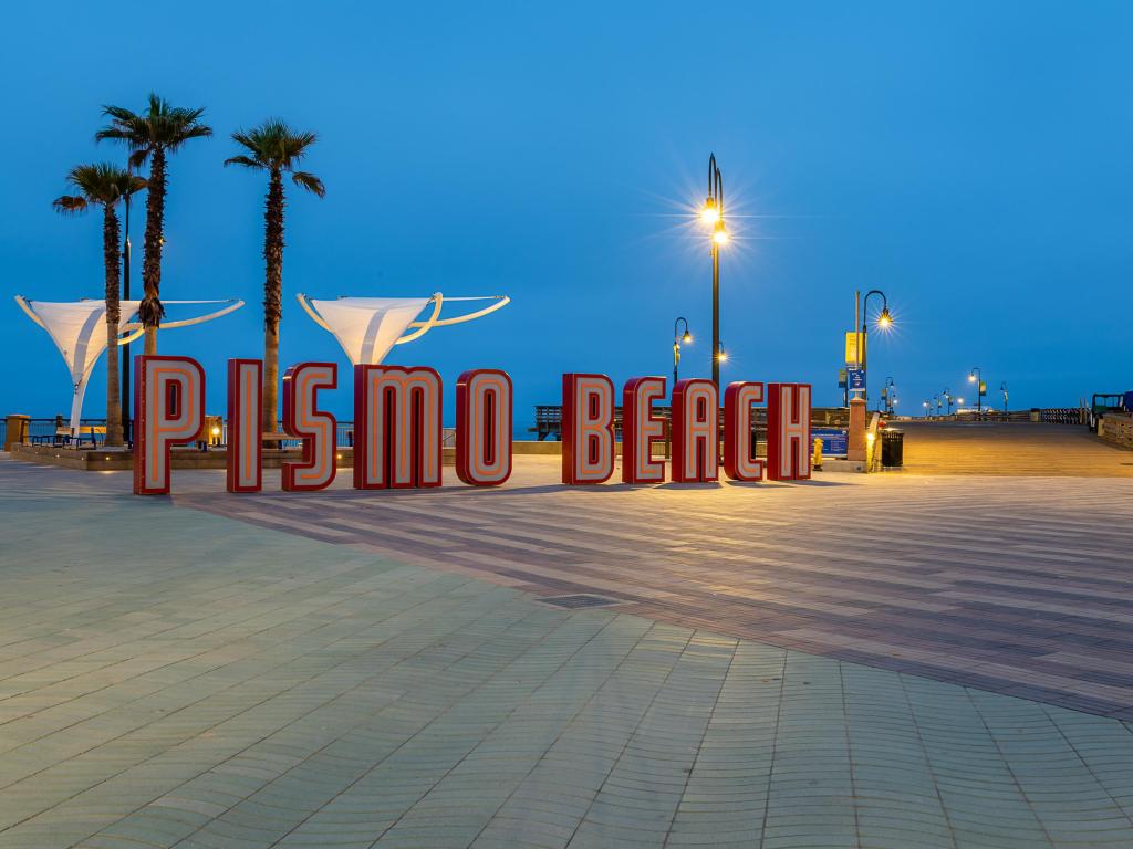 Pismo Beach and Pier, California