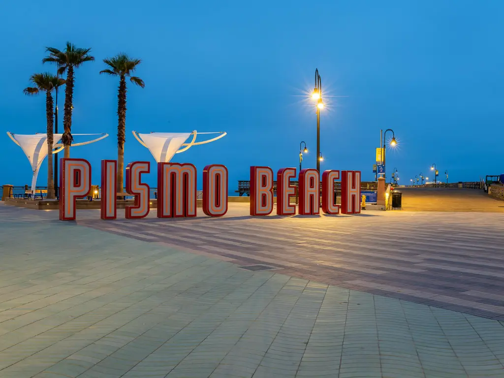 Pismo Beach and Pier, California