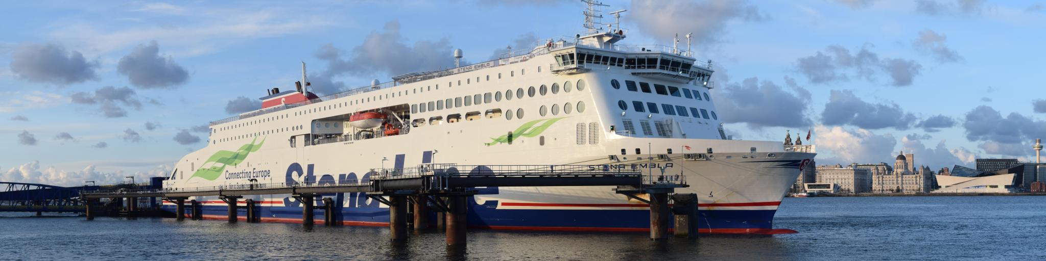 Stena Line ferry is one of the main crossing options for driving to Ireland from the UK.
