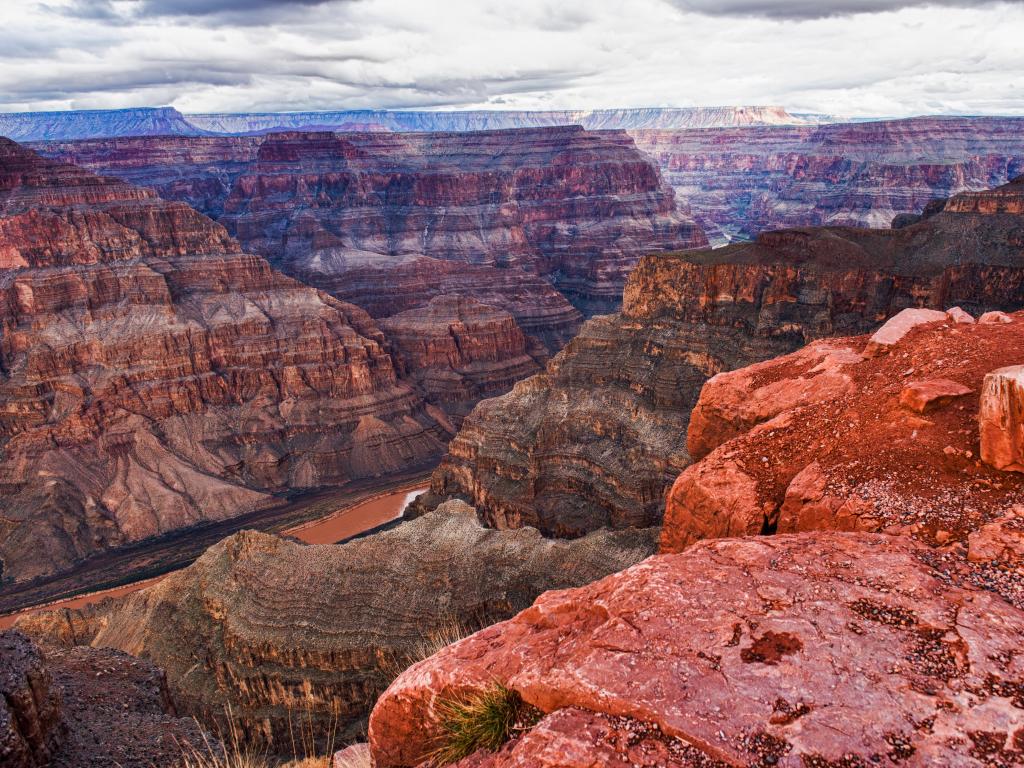 Grand Canyon National Park, Arizona, USA taken at the West Rim.