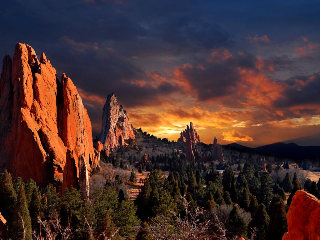 Garden of the Gods Park in Colorado Springs, Colorado