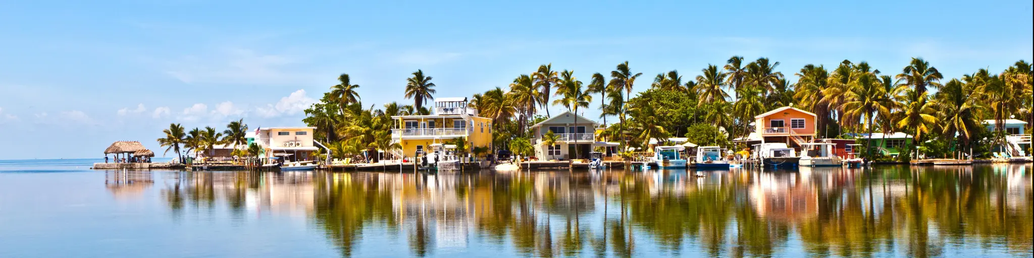 Beautiful living area in the Keys