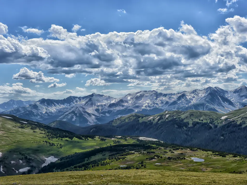 Rocky Mountain National Park Colorado, mountain vistas