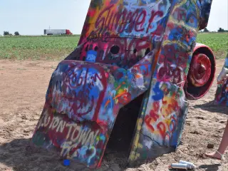 Cadillac ranch Amarillo, Texas