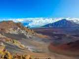 View of Haleakala volcano. Maui.