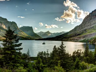 Montana Glacier National Park Vista