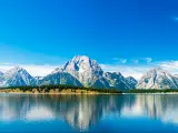 The Grand Teton National Park is a perfect destination for driving in Wyoming.