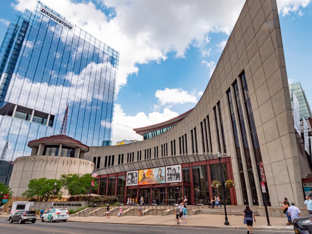 The Country Music Hall of Fame and Museum in Nashville, TN