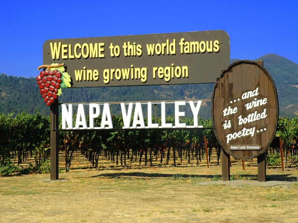 Welcome to Napa Valley California