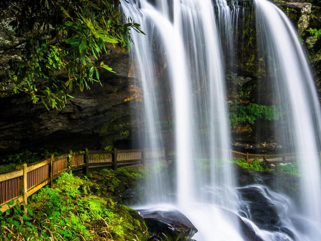 Nantahala National Forest, North Carolina, USA taken at Dry Falls, on the Cullasaja River.