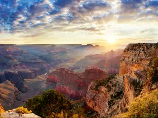 The stunning gorge of Grand Canyon National Park in Arizona.