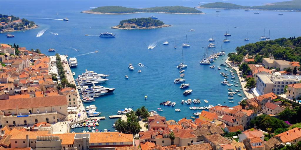 The view from Hvar Fortress 