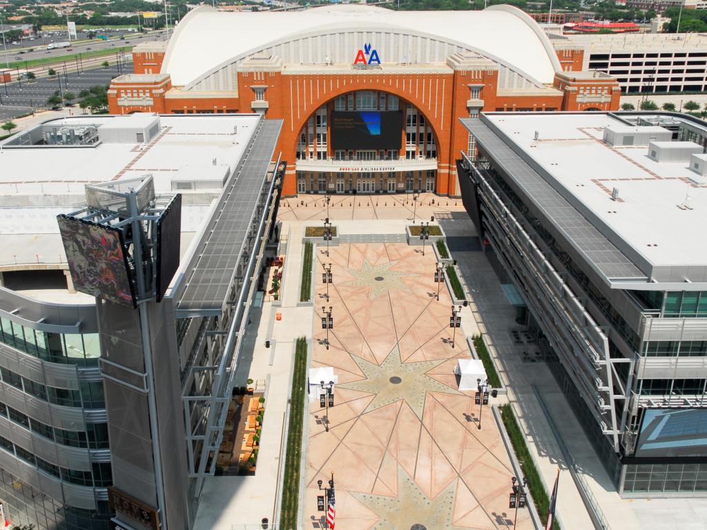 American Airlines Center multi-purpose arena for the Dallas Stars and Dallas Mavericks