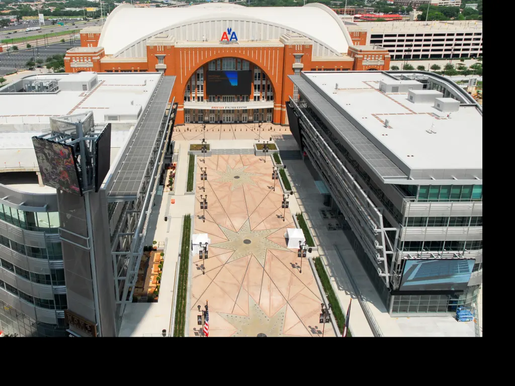 American Airlines Center multi-purpose arena for the Dallas Stars and Dallas Mavericks