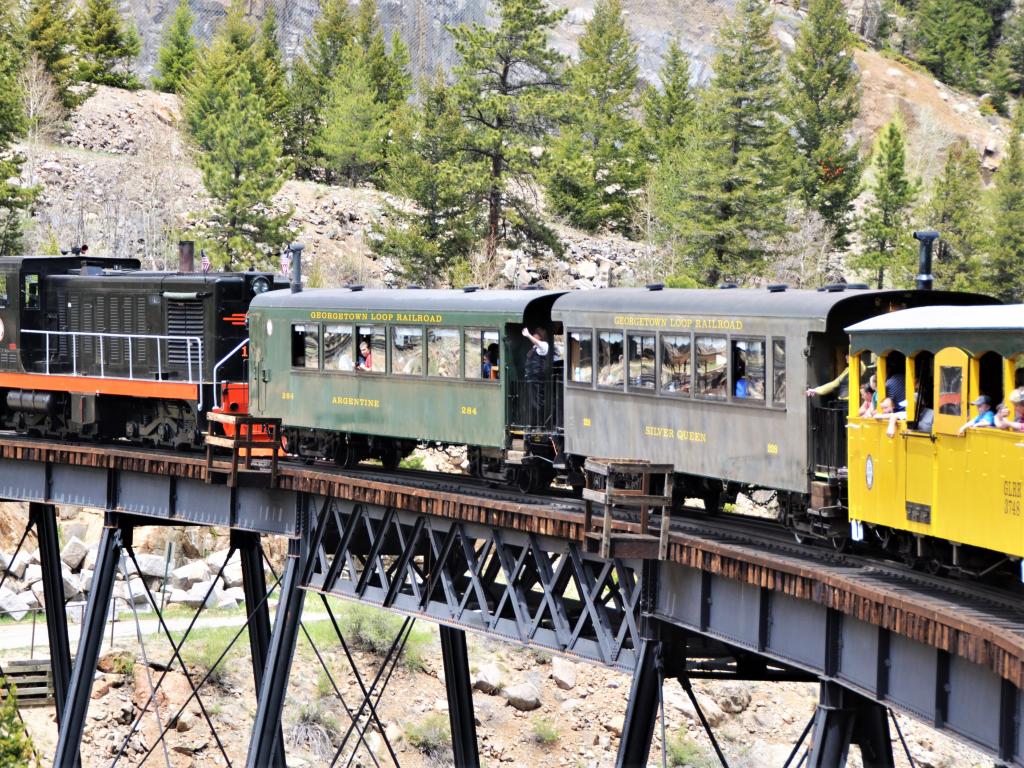 Georgetown Loop Railroad in Georgetown, Colorado