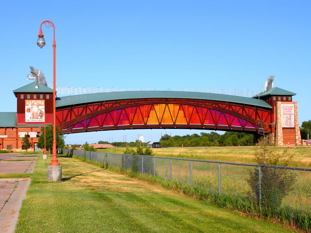 The Great Platte River Road Archway in Kearney, Nebraska