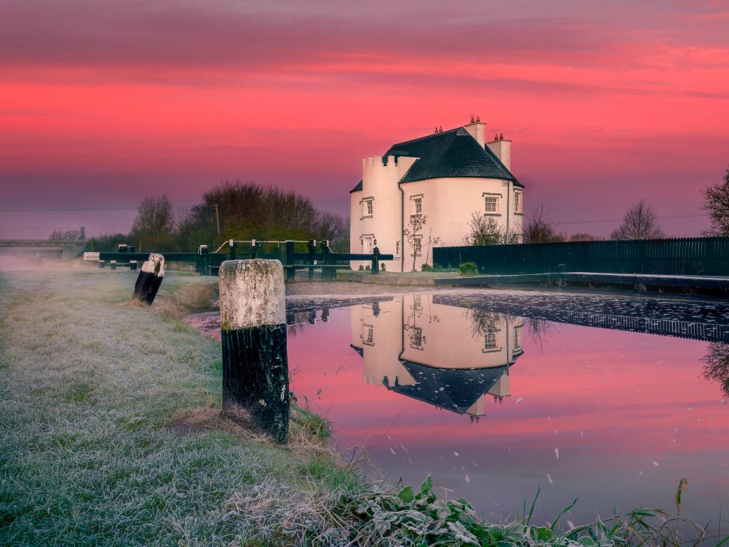 Sunrise at Bolands Lock in Tullamore, Co. Offaly