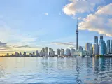 Panorama of Toronto skyline
