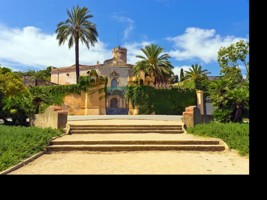 Visit Desvalls Palace in Parc del Laberint d'Horta in Barcelona