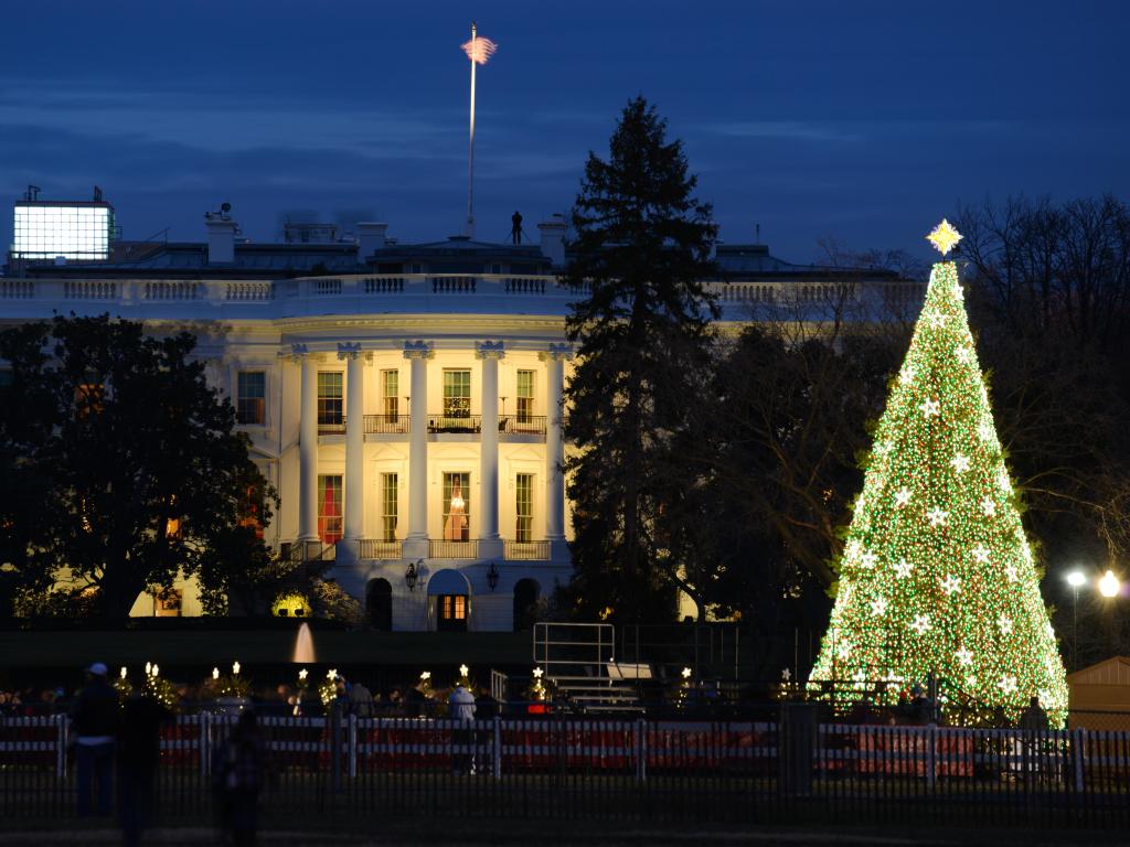 The White House in Christmas - Washington DC, United States
