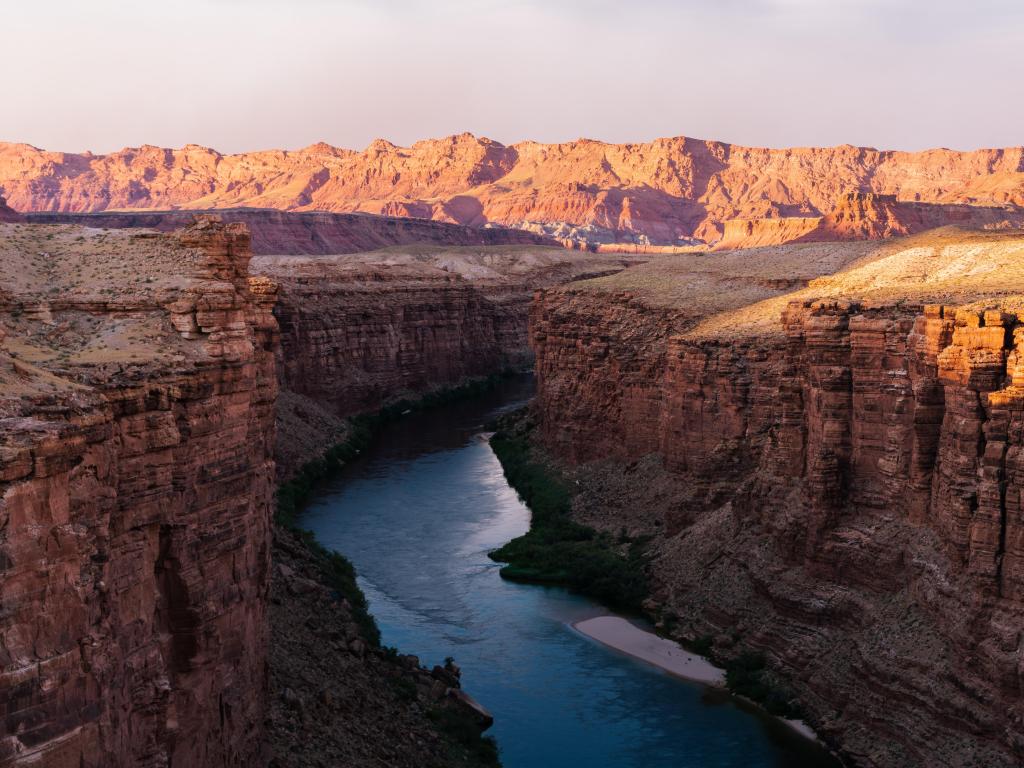 Beautiful panoramic view over Little Colorado River Gorge
