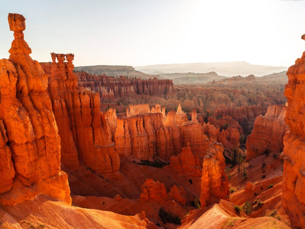 Sunrise in Bryce Canyon in Bryce Canyon National Park, Utah