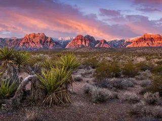 Sunrise at Red Rock Canyon, Nevada