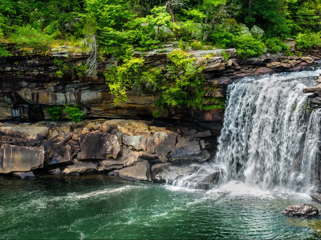 Waterfall at Little River Canyon National Preserve, Alabama