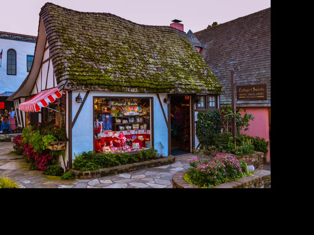 The Cottage of Sweets imports British sweets in Carmel-by-the-Sea, California