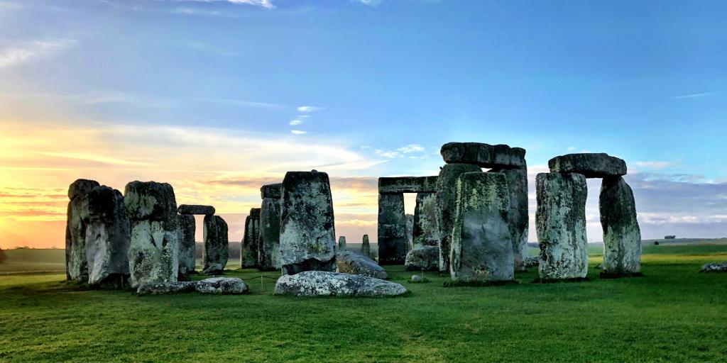 Stonehenge at sunrise 