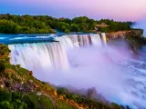 Niagara falls in the summer