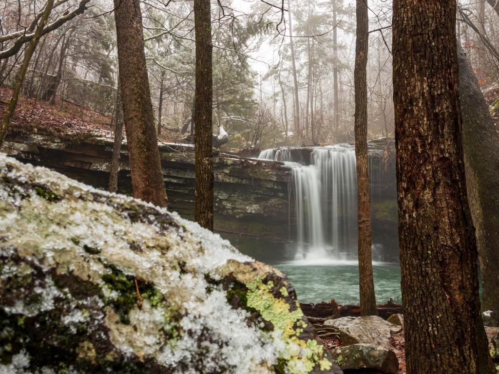 Winter in the Ozark Mountains