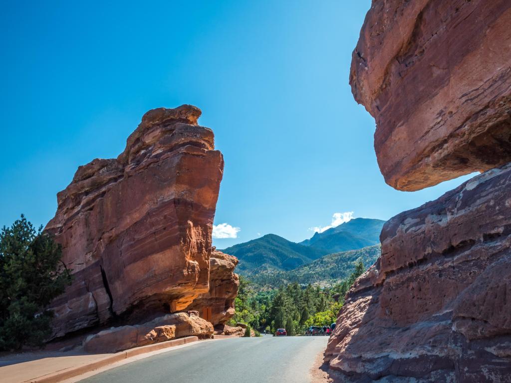 The Steamboat Rock in Colorado Springs, Colorado