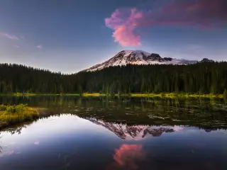 Mt Ranier is a perfect road trip from Seattle