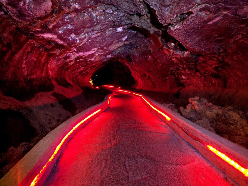 Lava Beds National monument in USA