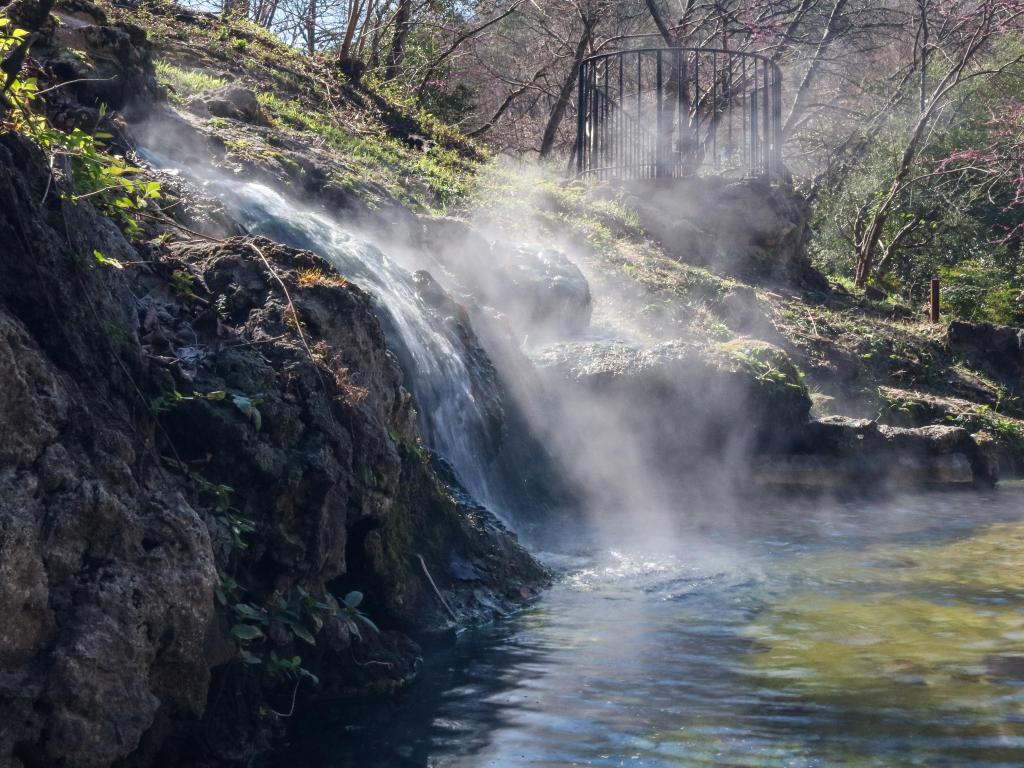 Hot Water Cascade, Hot Springs National Park