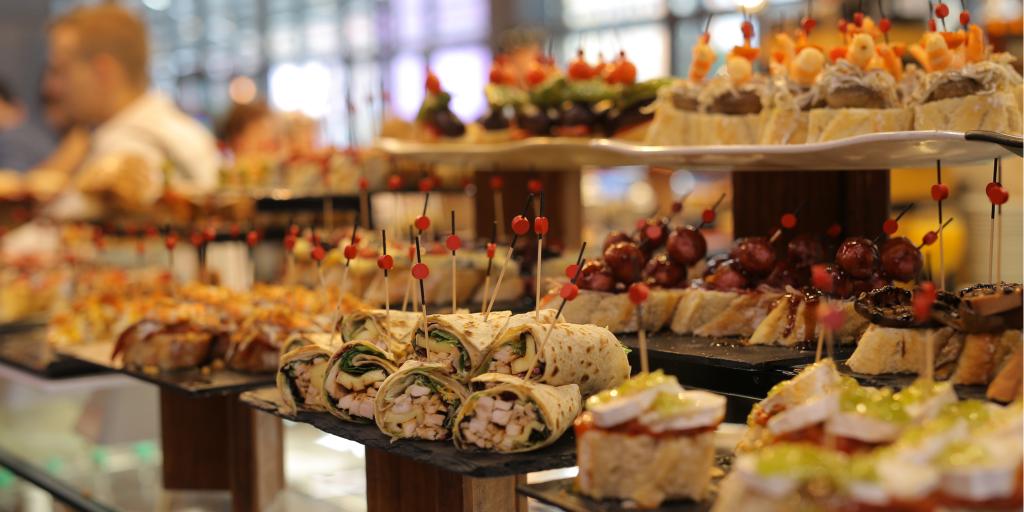 Pintxos at Mercado de la Ribera