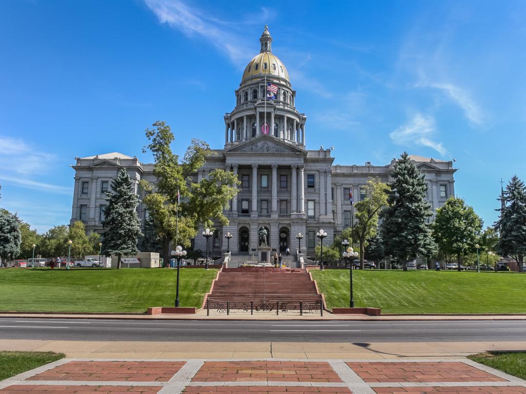 Colorado State Capitol building in Denver